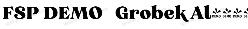 FSP DEMO   Grobek Al字体转换